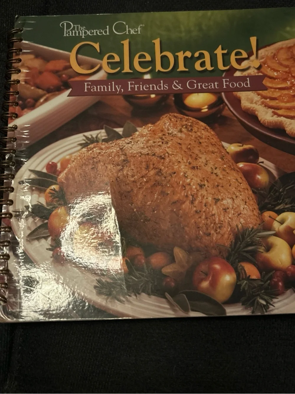 Pampered Chef Spiral Recipe Books Lot of 2. Kids in the kitchen’s and celebrate